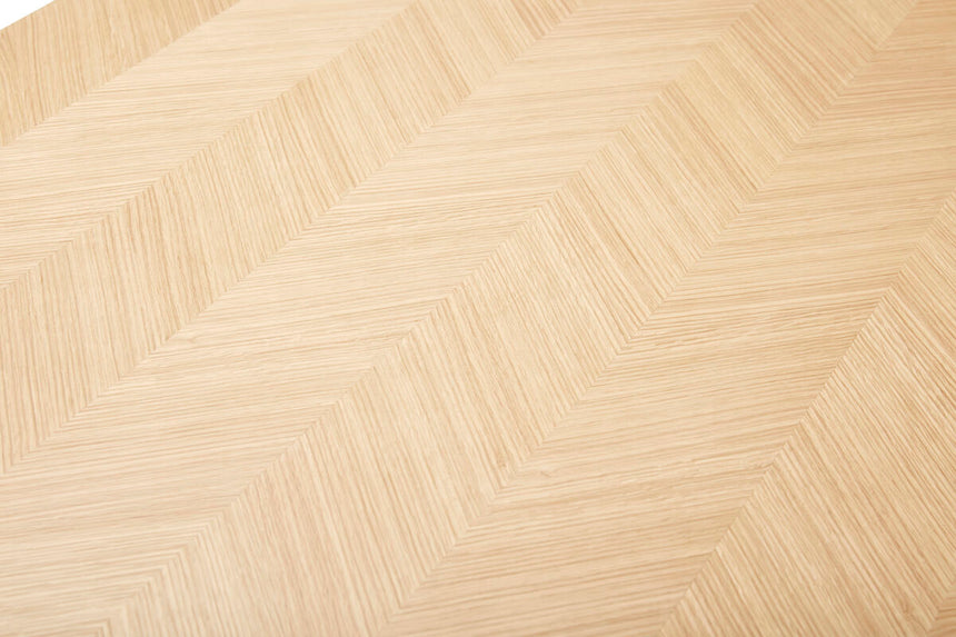 Herringbone Dining Table Large - Natural