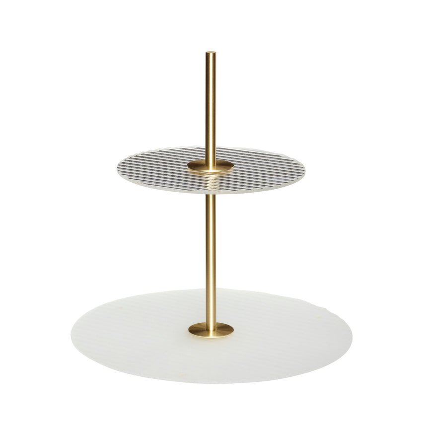 Ripple Etagere - Brass