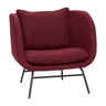 Around Armchair - Burgundy