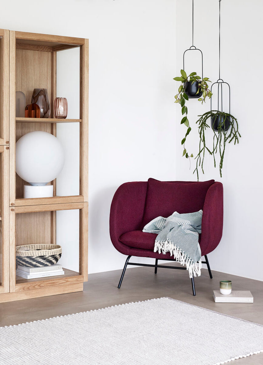 Around Armchair - Burgundy