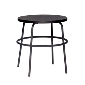 Ash Side Table - Black