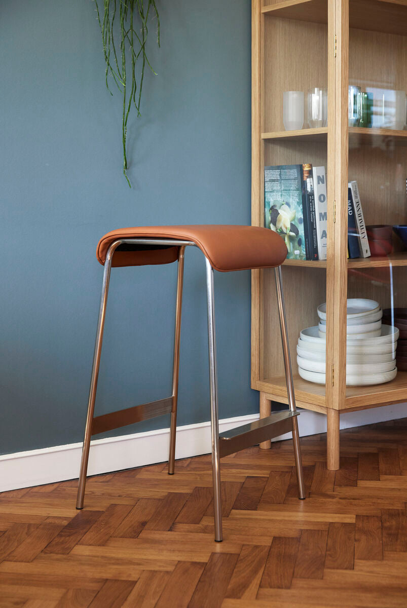 Avenue Bar Stool - Nickel