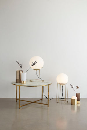 Balance Lamp Small - White/Brass