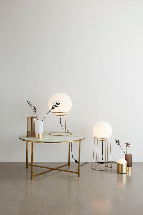 Balance Lamp Small - White/Brass