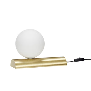 Balance Table Lamp - White/Brass