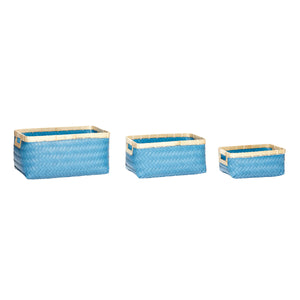 Wicked Baskets (set of 3) - Blue