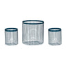 WiredUp Baskets (set of 3) - Blue