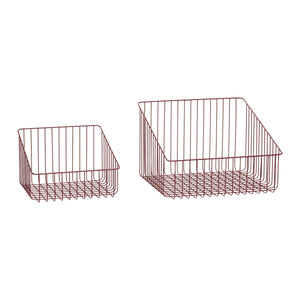 WiredUp Baskets (set of 2) - Red