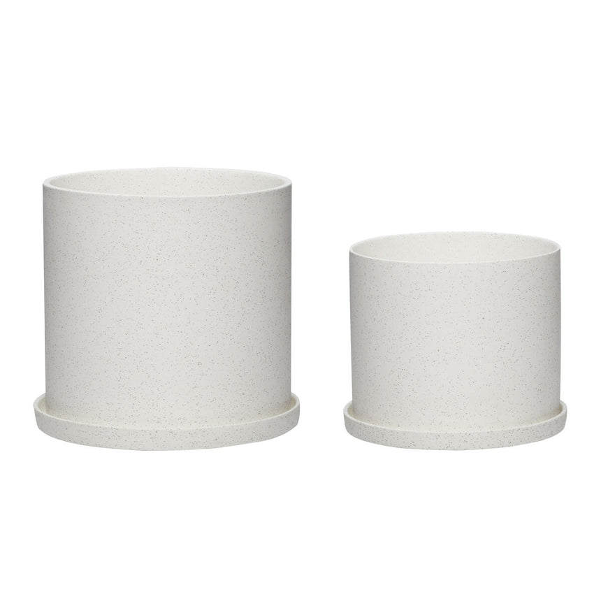 Blanc Pots (set of 2)