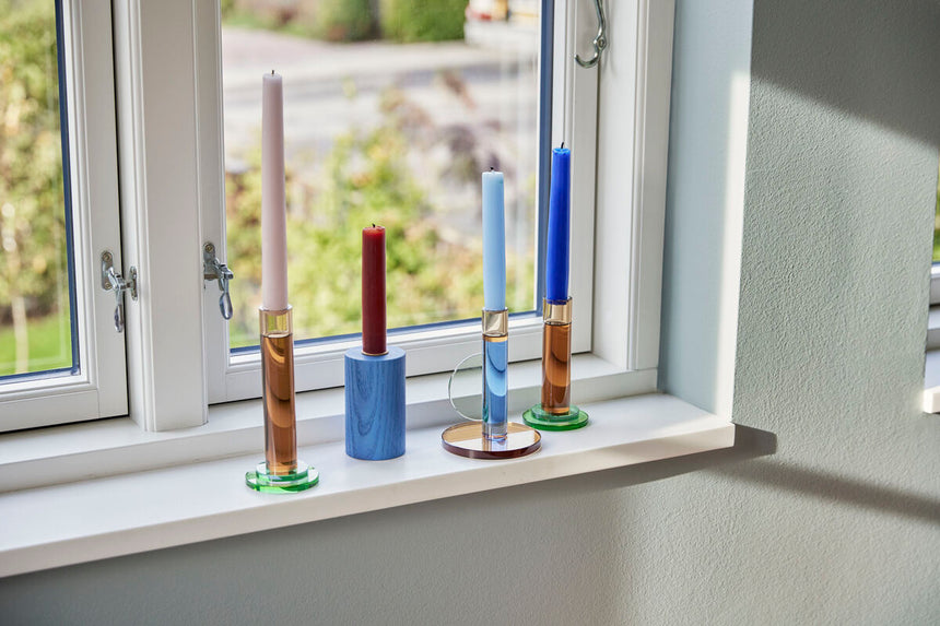 Crayon Candlesticks (set of 4) - Multicolor