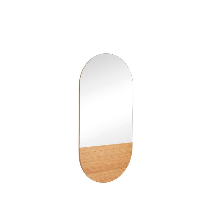 Crescent Wall Mirror Oval