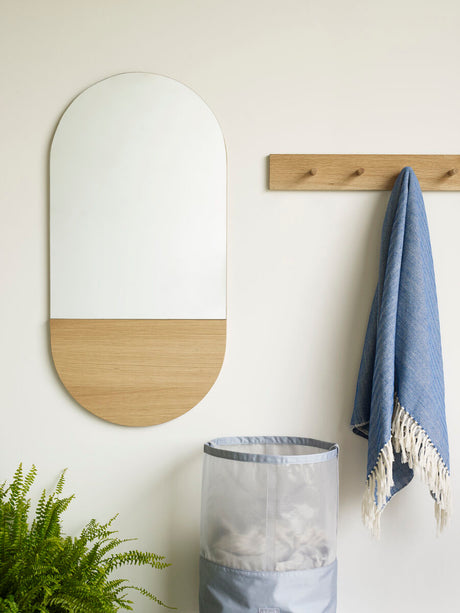 Crescent Wall Mirror Oval