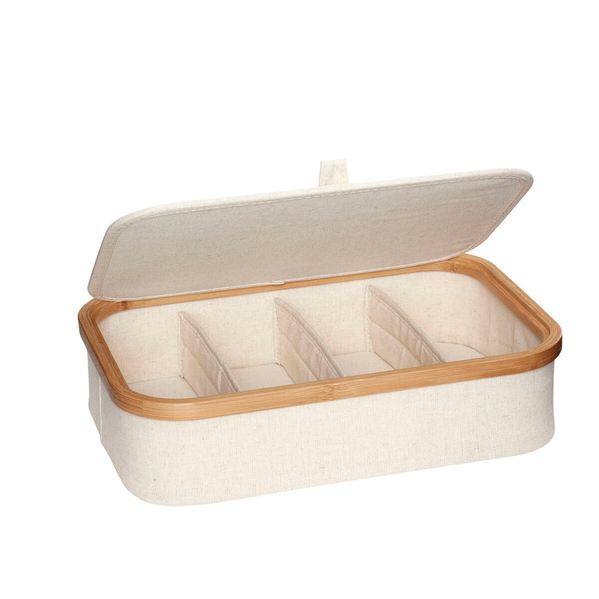 Ecru Storage Boxes (set of 2)