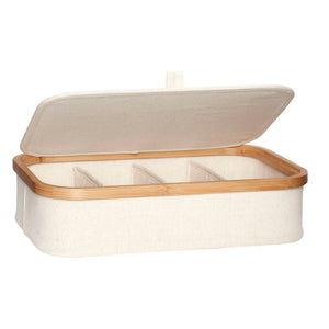 Ecru Storage Boxes (set of 2)