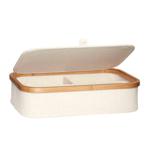 Ecru Storage Boxes (set of 2)