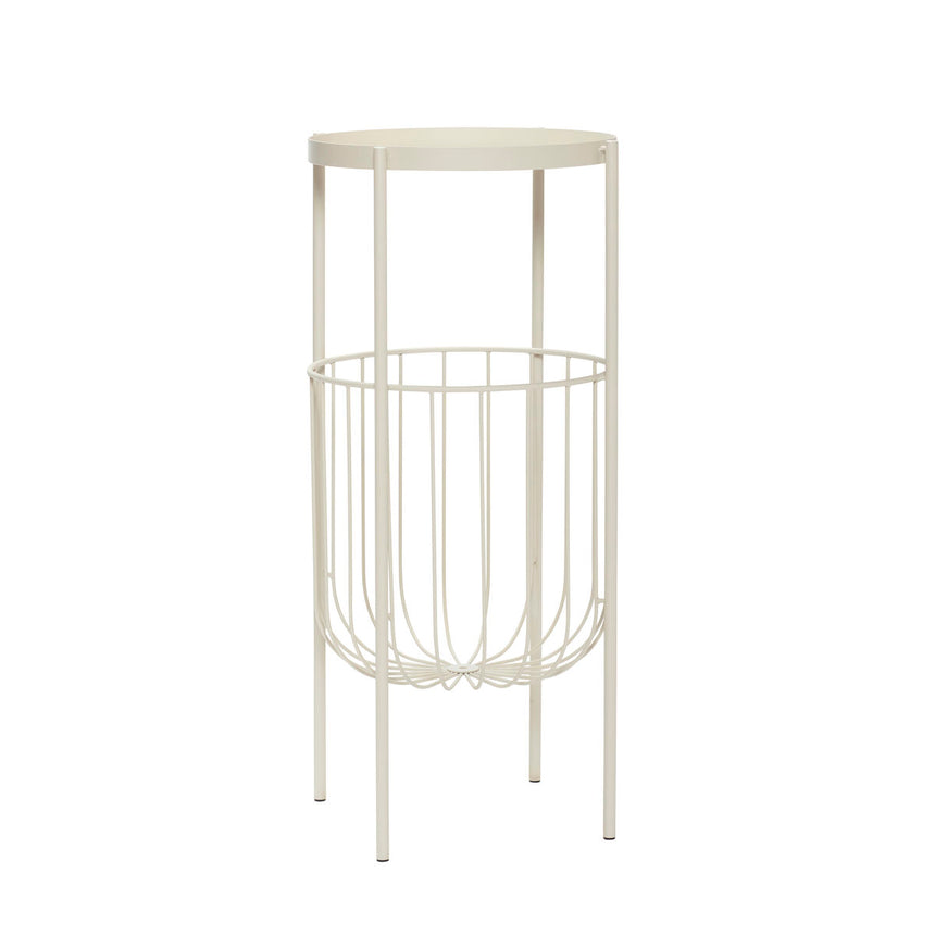 Eyrie Console Table Round - Light Grey