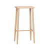 Folk Bar Stool - Natural