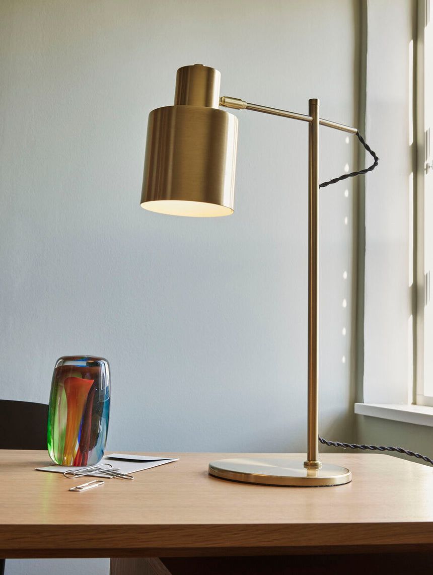 Fuse Table Lamp - Brass