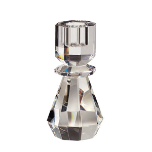 Gem Candlestick Medium - Clear