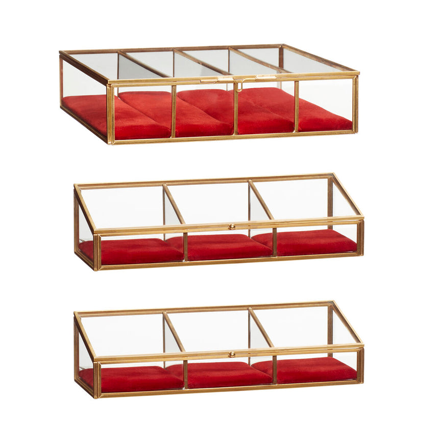 View Storage Box (set of 3) - Red