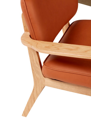 Haze Lounge Chair - Brown