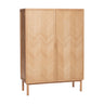 Herringbone Cabinet Medium - Natural