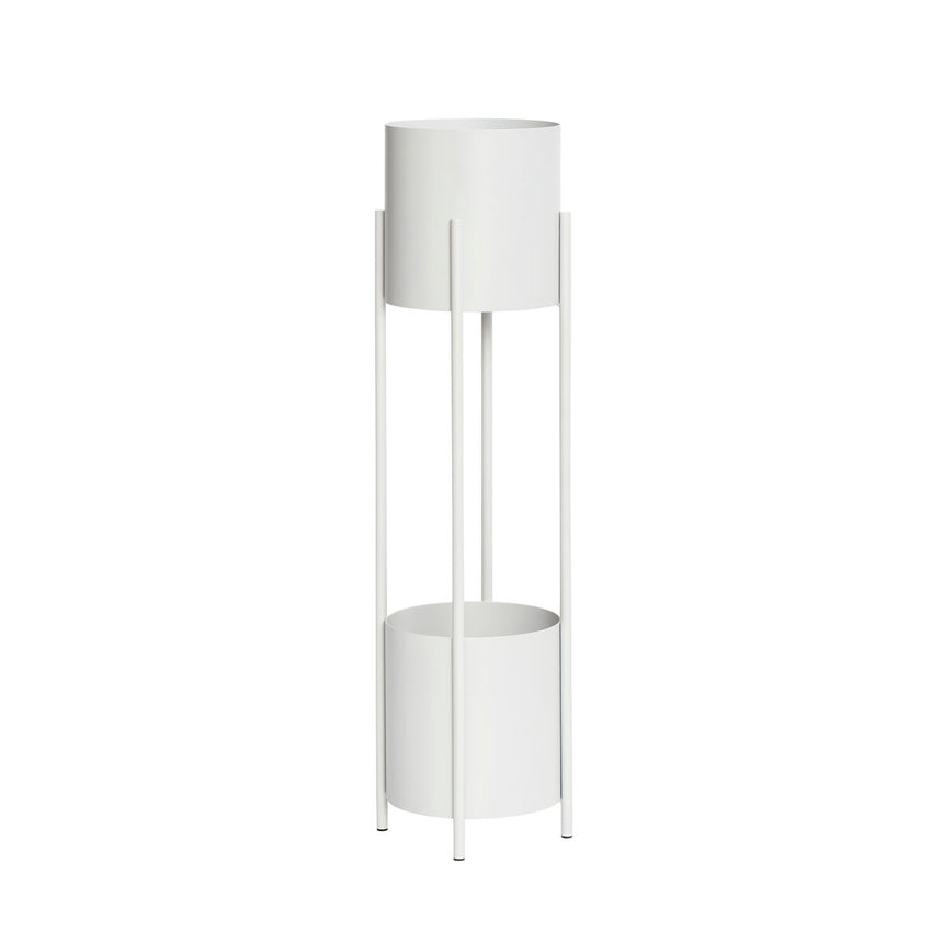 Iris Plant Stand - White