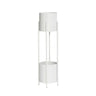 Iris Plant Stand - White