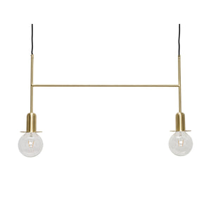 Twice Ceiling Lamp - Brass