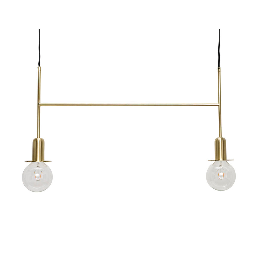 Twice Ceiling Lamp - Brass