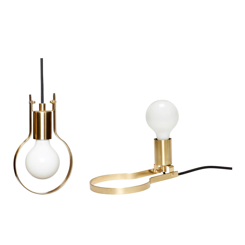 Flip Ceiling Light - Brass