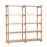 Mason Shelf Double Large - Natural