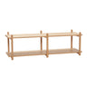 Mason Shelf Double Small - Natural