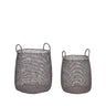 Mist Baskets (set of 2) - Brown