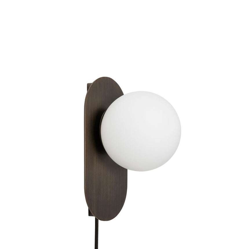 Moon Wall Lamp - Burnished Brass