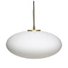 Muse Pendant Ellipse - White