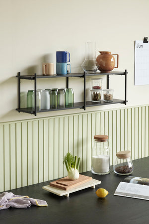 Norm Shelf Double Small - Black