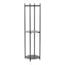 Norm Shelf Unit Cylinder - Black