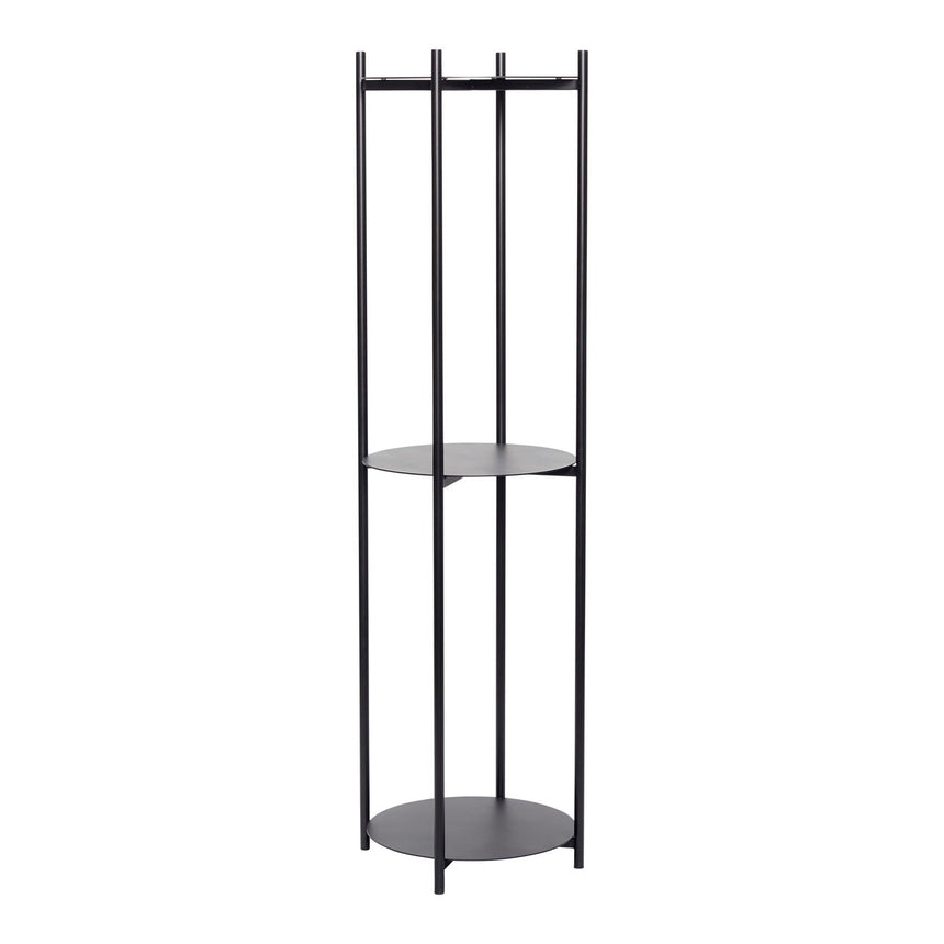 Norm Shelf Unit Cylinder - Black