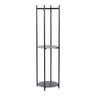 Norm Shelf Unit Cylinder - Black