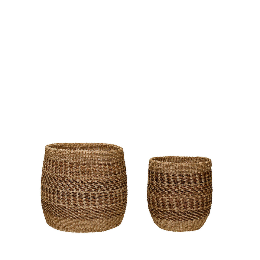 Ochre Baskets (set of 2) - Natural