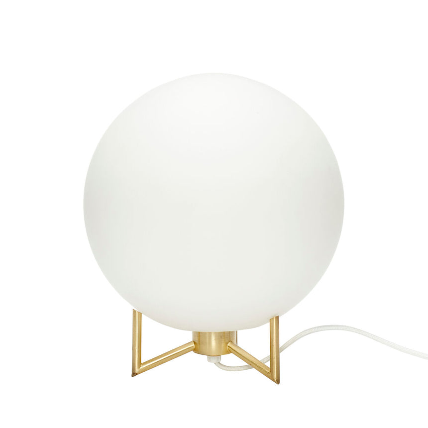 Palm Table Lamp - White