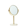 Pamper Table Mirror - Brass