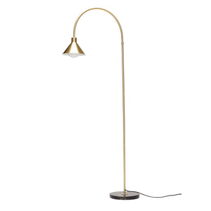 Pipe Floor Lamp - Brass