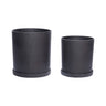 Podium Pots Medium (set of 2) - Black