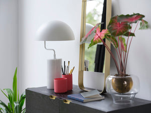 Poise Table Lamp - White