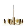 Pomp Chandelier - Brass