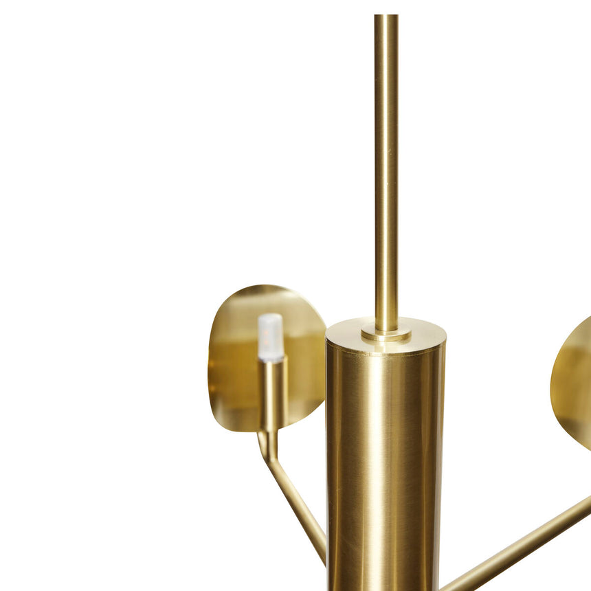 Pomp Chandelier - Brass