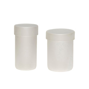 Pop Storage Jars Large (set of 2) - Frosted