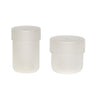 Pop Storage Jars Small (set of 2) - Frosted